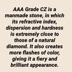 Amethyst AAA Cz Rhodium Brass Ring Size 7,9,10 Silver Photo 5