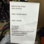 Urban Outfitters  Floral Mini Dress Tie Front Rayon Black Pink Size‎ Small Y2K Photo 3