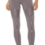 Alo Yoga  High Waist Moto Legging Purple Dusk - Size - XS Photo 0