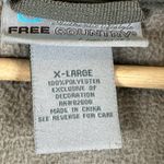 Free Country Fleece Jacket Womens XL Gray Full Zip Hooded Outdoor Hiking Warm Photo 3