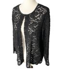 Dress Barn VINTAGE Black Lace Top Photo 1