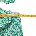 Luxology  Green White Floral Dress XL Spring Easter St. Patrick’s Day Vacation Photo 8