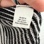 Elementz Black and White Open White 3/4 Sleeve Light Cardigan Size S Photo 7