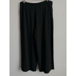 J.Jill Wearever Collection Pants Women's Large Black Full Leg Cropped Pockets Photo 4