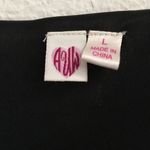 AUW BoHo sleeveless tassel mini dress L Black Size L Photo 3