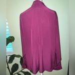 Halston Heritage Vintage 80s Halston III French Cuff Secretary Blouse Photo 4