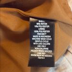 Worthington NWT  Brown Sleeveless collared belted (trench like) Dress Medium Photo 4