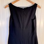 Ann Taylor  Little Black Midi A-Line Dress Women’s Size 6 Photo 5