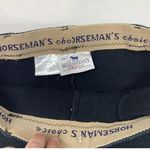 Horseman's Choice Black Equestrian Full Seat Breeches Riding Pant Womens Sz 32 Photo 2