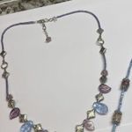 Women’s Signed Adore Jules Jewelry Set / Lot Beaded Necklace / Eyeglass Holder Photo 7