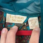 Victoria's Secret 90s Gold Label Paisley Print Robe Sz Small Photo 3