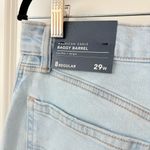 American Eagle  Light Blue Baggy Barrel Jeans 29 Photo 1