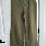 We The Free  Palmer Wide Leg Jeans Free People Green NWT Size 28 Photo 4