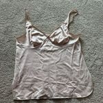 Vassarette Vintage  Underneath It All Camisole Tank Top Women's Bra Size 36 Beige Photo 0