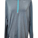  Gray Quarter-Zip Pullover Size Small Nike Women's Gray Running Pullover Photo 0