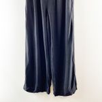 Z Supply  High Rise Wide Leg Farrah Linen Blend Pants Trousers Black XS Photo 8