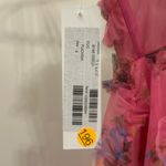 Jovani NEW  floral strapless maxi gown in pink- rare color Photo 3