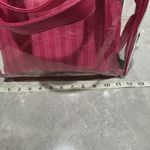 Bebe  Cosmetic‎ Makeup Bag Set Clear Pink 3 Pieces Photo 4