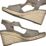 Life Stride Velocity Shoes Womens Size 9.5M Taupe Wedge Sandals Memory Foam Flex Photo 5