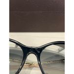 Gucci  Women's Polarized Sunglasses Black Frame Gold Detail Designer Eyewear Photo 6