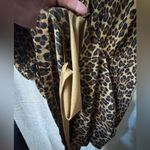 Old Navy  leopard print dress with pockets- size large Photo 10
