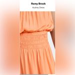 Ramy Brook Audrey Dress, Medium, Orange, $425 Photo 12