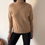 Wilfred Aritzia Brown 100% Merino Wool Turtle Sweater Size M Photo 5