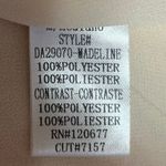 Tic Toc  Cream Gold Strapless Lace Up Party Night Club Corset Mini A-line Dress M Photo 5