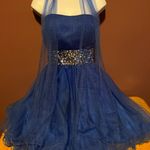 Beautiful Royal Blue Prom Dress Size Medium Photo 0