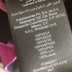 Bebe  One Shoulder Silk Multicolor Blouse Photo 10