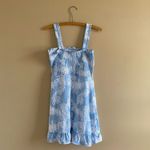blue and white leafy summer time sundress! Photo 3