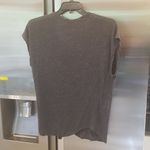 Joie 💕💕 Neyo Scoop Neck Cap Sleeve T-shirt 100% Linen ~ Dark Heather Grey Large Photo 6