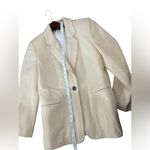 Harvé Benard Harve Bernard size 10P wool/cashmere cream color‎ blazer Photo 6