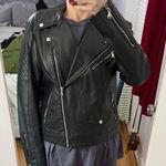 EXPRESS Faux Leather Moto/Biker Jacket Photo 0