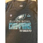 NFL Team Apparel Philadelphia Eagles Superbowl Graphic TShirt Gray Size XL Photo 5