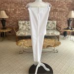 Vince Camuto Pants Ankle Flat Front White 10 Stretch Casual Vacation Work Cotton Photo 10