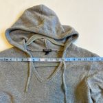 Torrid  Light Gray V-Neck hooded Sweater Dress size 0 Photo 4