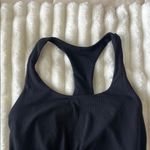 JoyLab  Black Knotted Crop Top Photo 1