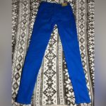 True Religion  Jeans Womens Size 25 Super Skinny Royal Blue Mid Rise HALLE Photo 6
