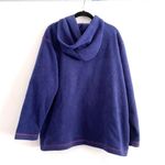 Coca-Cola Fleece Jacket XL Full Zip Hooded Warm Cozy Trademarked Soda Atlanta Photo 5