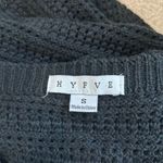 HYFVE  Black Crochet Squared Neck Coverup Swim Beach Vacation Size S Photo 6
