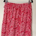 Universal Threads UNIVERSAL THREAD Women’s Ruffle Maxi Wrap Skirt in Red Paisley, Medium Photo 6