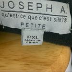 Joseph A  soft black sweater gold tone toggle accents Photo 5