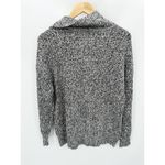 Aerie Offline Womens Chunky Knit Quarter Zip Sweater Size S Grey Speck Pullover Photo 1