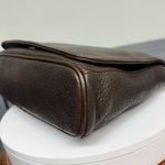 Coach Vintage  Dark Brown #4928 Full Flap Leather Crossbody Messenger Bag 90s Photo 10