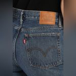 Levi's Levi’s Wedgie Icon Fit Medium Wash Distressed Cropped High-Rise Jeans Photo 2