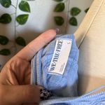 We The Free Blue Distressed Long Sleeve Small Photo 4