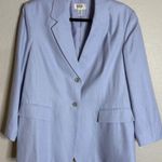 Talbots Womens Size 16 Petite Blazer Lilac Italian Fabric 2 Button Preppy Career Photo 0