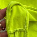 Neon Green square neck one pice back zipper Swimsuit, size M summer vacation Size M Photo 9