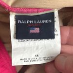 Ralph Lauren  Sport Swimsuit Womens 14 One Piece Bathing Hot Pink Vintage USA New Photo 6